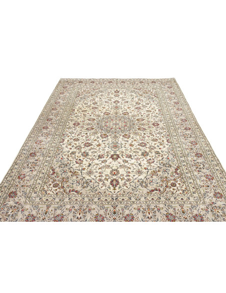 Kashan 202x303 Cm Kashan, Persia, Hand-carded Wool, Cotton