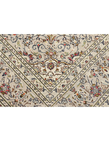 Kashan 202x303 Cm Kashan, Persia, Hand-carded Wool, Cotton
