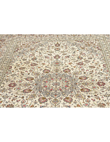 Kashan 202x303 Cm Kashan, Persia, Hand-carded Wool, Cotton