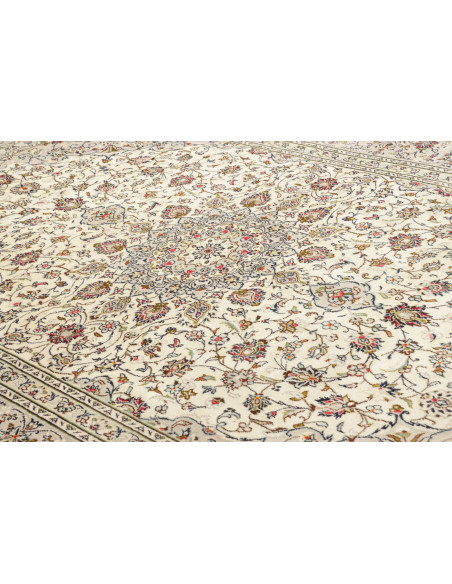 Kashan 202x303 Cm Kashan, Persia, Hand-carded Wool, Cotton