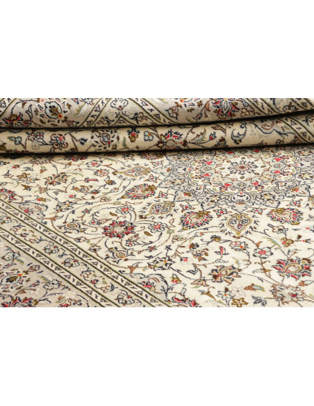 Kashan 202x303 Cm Kashan, Persia, Hand-carded Wool, Cotton