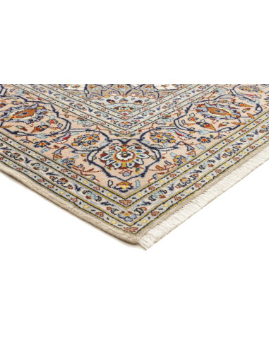 Kashan 197x305 Cm Kashan Persia Hand-carded Wool (cotton