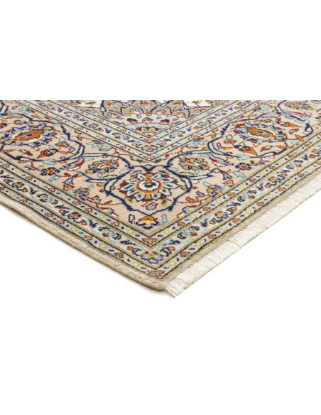Kashan 197x305 Cm Kashan Persia Hand-carded Wool (cotton
