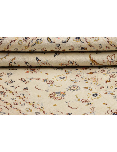 Kashan 200x307 Cm Kashan, Persia, Hand-carded Wool (warp: