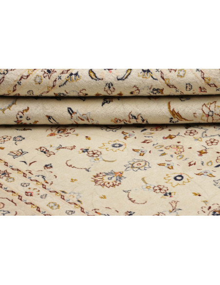 Kashan 200x307 Cm Kashan, Persia, Hand-carded Wool (warp: