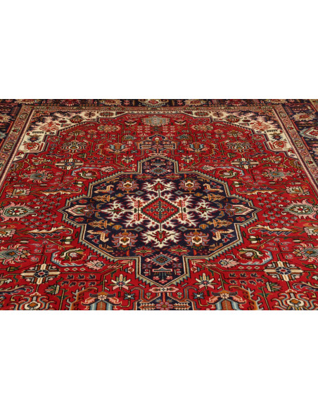 Tabriz 207x309 Cm Tabriz, Persia, Lana Cardata A Mano