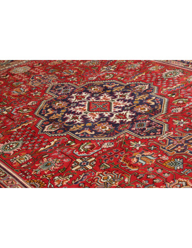 Tabriz 207x309 Cm Tabriz, Persia, Hand-carded Wool (warp: