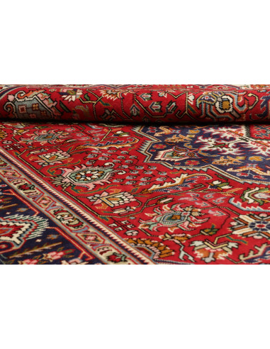 Tabriz 207x309 Cm Tabriz, Persia, Hand-carded Wool (warp: