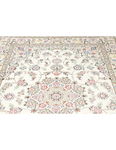 Rug Nain 9La Persia white green 157x254