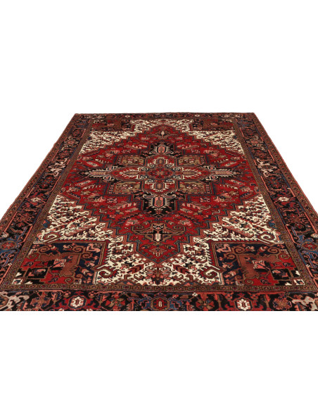 Gorawan 244x308 Cm Gorawan, Persia, Lana Cardata A Mano,