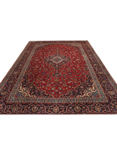 Ardakan Persia Medallion Red Blue Cream 256x373 Cm