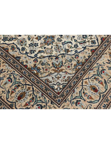Kashan 195x294 Cm Kashan, Persia, Hand-carded Wool warp: