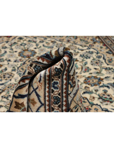 Kashan 195x294 Cm Kashan, Persia, Hand-carded Wool warp: