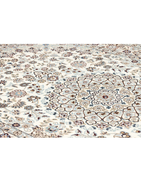 Rug Nain 9La Persia white grey 130x207