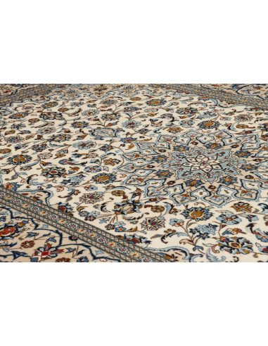 Kashan 197x308 Cm Kashan, Persia, Hand-carded Wool warp:
