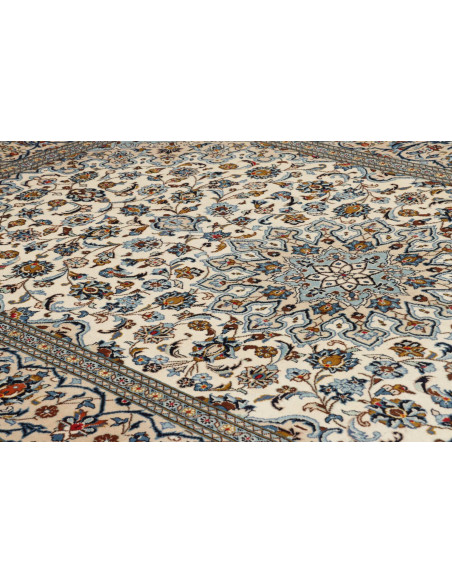 Kashan 197x308 Cm Kashan, Persia, Lana Cardata A Mano
