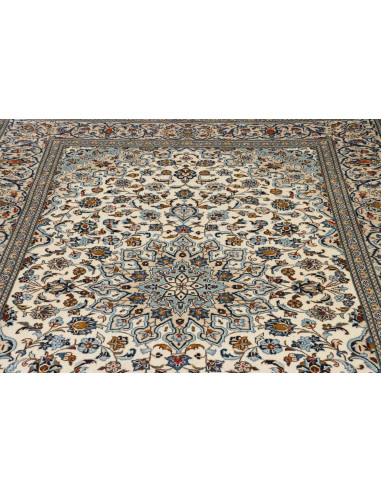 Kashan 197x308 Cm Kashan, Persia, Lana Cardata A Mano
