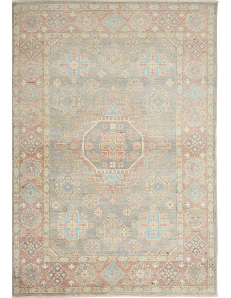 Kazak 120x174 Cm Kazak, Afghanistan, Hand-carded Wool (warp: