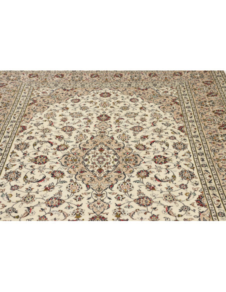 Kashan 200x290 Cm Kashan, Persia, Lana Cardata A Mano