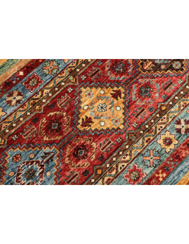 Rug Samarkand Pakistan 211x289 Red Blue