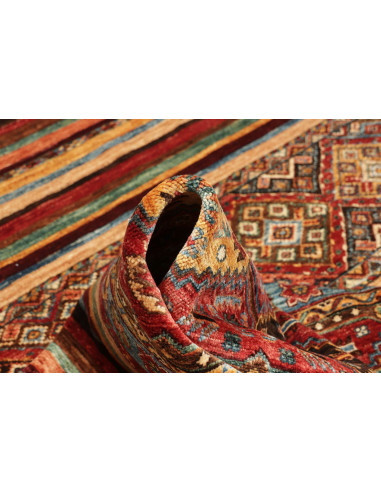 Rug Samarkand Pakistan 211x289 Red Blue