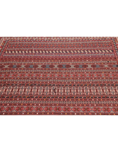 Tappeto Souzani Kilim Persia 196x293 Rosso Bord