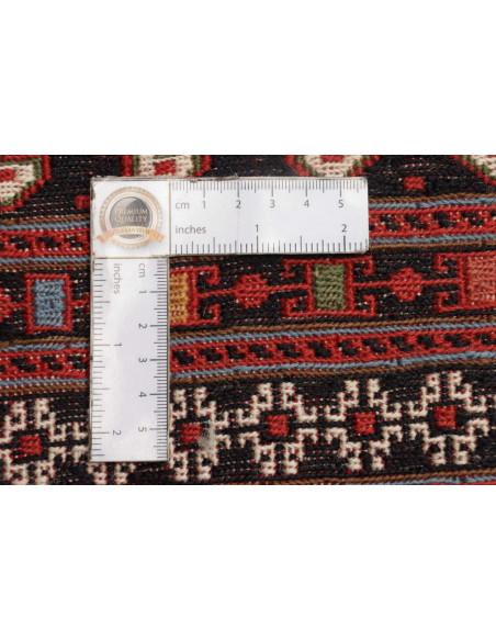 Tappeto Souzani Kilim Persia 196x293 Rosso Bord
