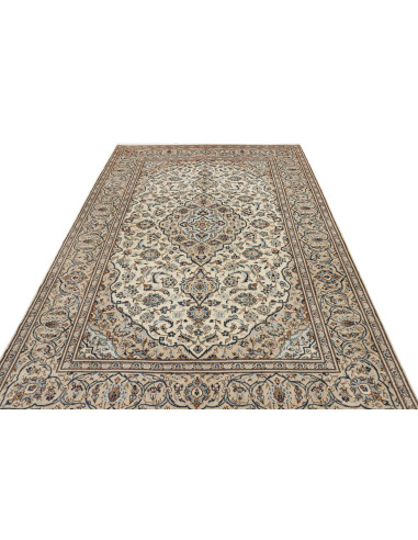 Kashan 198x308 Cm Kashan, Persia, Lana Cardata A Mano