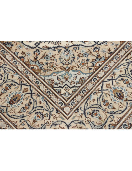 Kashan 198x308 Cm Kashan, Persia, Lana Cardata A Mano