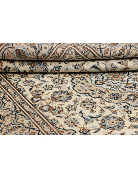 Kashan 198x308 Cm Kashan, Persia, Lana Cardata A Mano