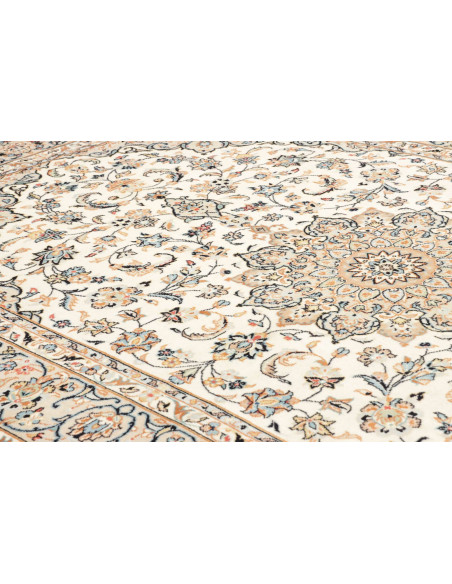 Kashan 200x304 Cm Kashan, Persia, Hand-carded Wool (warp:
