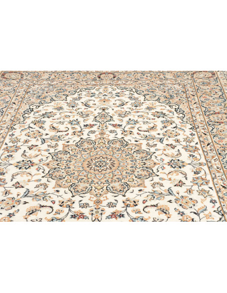 Kashan 200x304 Cm Kashan, Persia, Hand-carded Wool (warp: