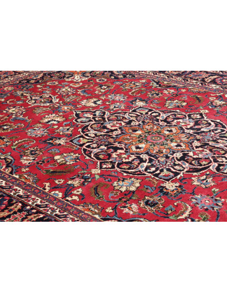 Mashad 203x322 Cm Mashad, Persia, Hand-carded Wool (cotton