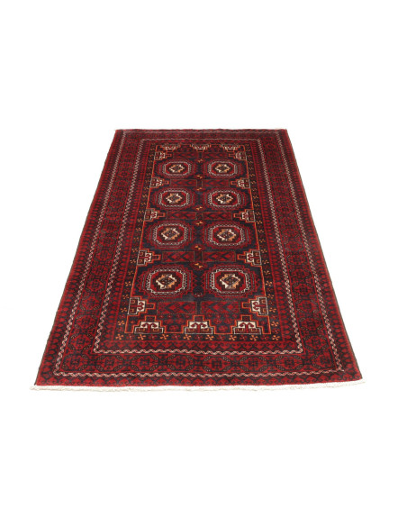 Baluch 107x202 Cm Baluch, Persia, Hand-carded Wool (warp: