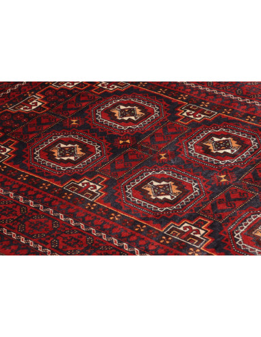 Baluch 107x202 Cm Baluch, Persia, Hand-carded Wool (warp: