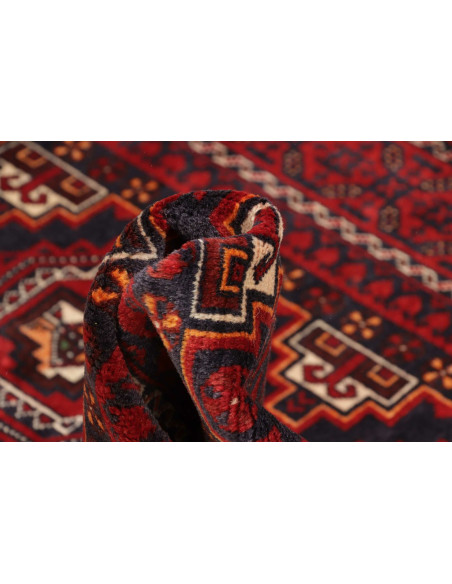 Baluch 107x202 Cm Baluch, Persia, Hand-carded Wool (warp: