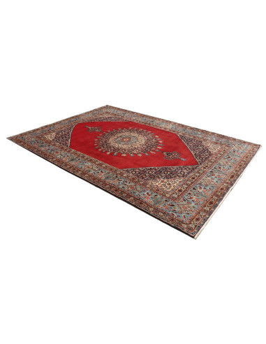 Moud 206x295 Cm Moud, Persia, Hand-carded Wool warp: