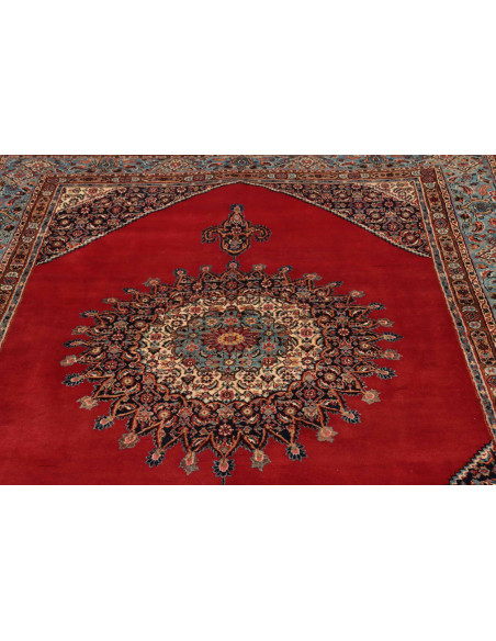 Moud 206x295 Cm Moud, Persia, Hand-carded Wool warp: