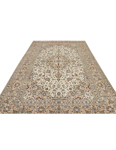 Kashan 204x320 Cm Kashan, Persia, Hand-carded Wool (warp: