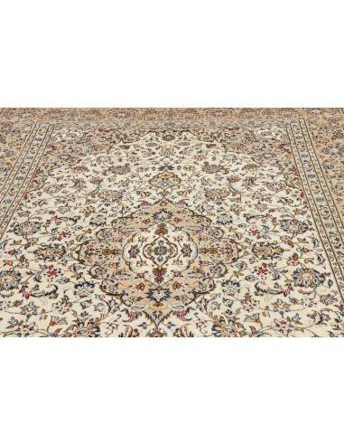 Kashan 204x320 Cm Kashan, Persia, Hand-carded Wool (warp:
