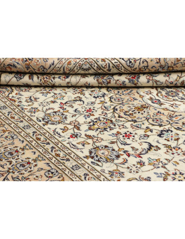 Kashan 204x320 Cm Kashan, Persia, Hand-carded Wool (warp: