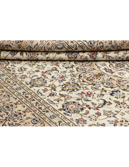 Kashan 204x320 Cm Kashan, Persia, Hand-carded Wool (warp: