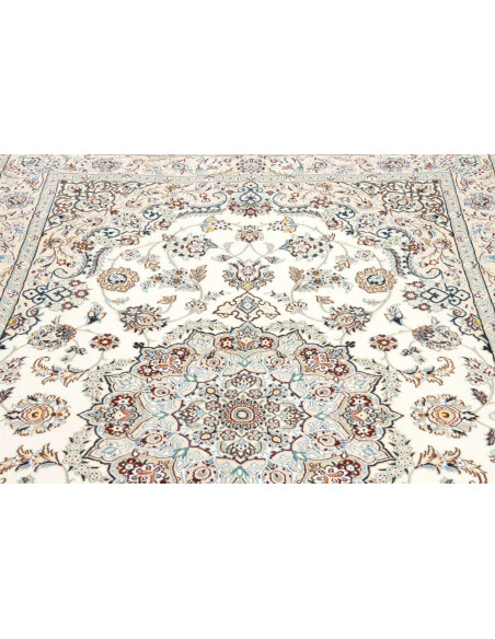 Nain 9la 153x253 Cm Nain 9la, Persia, Hand-spun Wool And