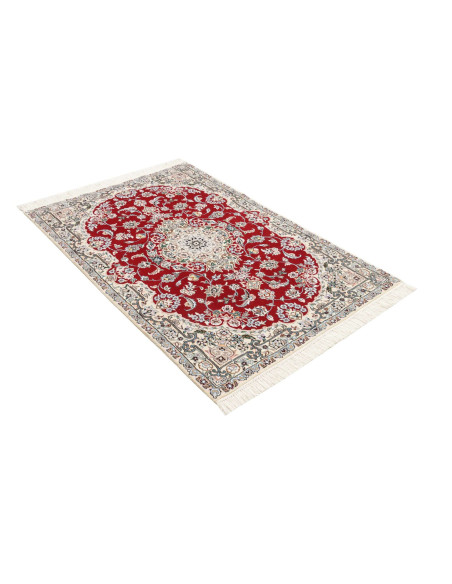 Nain 9la 102x157 Cm Nain 9la, Persia, Lana Cardata A Mano E