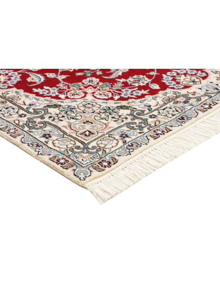 Nain 9la 102x157 Cm Nain 9la, Persia, Lana Cardata A Mano E