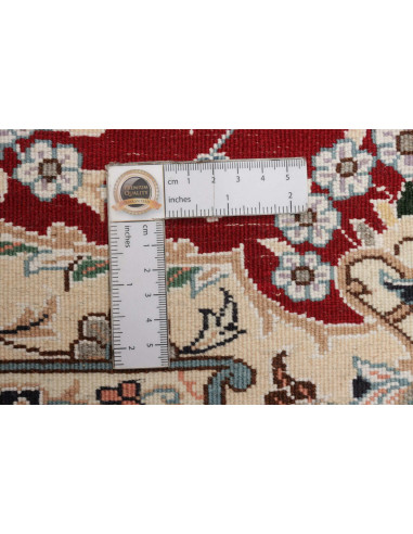 Nain 9la 102x157 Cm Nain 9la, Persia, Lana Cardata A Mano E