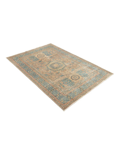 Tappeto Mamlouk Pakistan 122x183 Blu Petrolio S