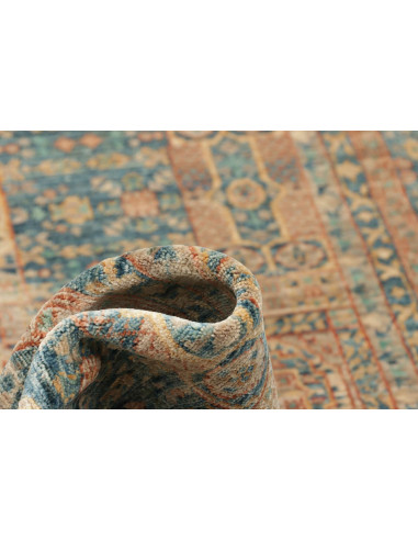 Tappeto Mamlouk Pakistan 122x183 Blu Petrolio S