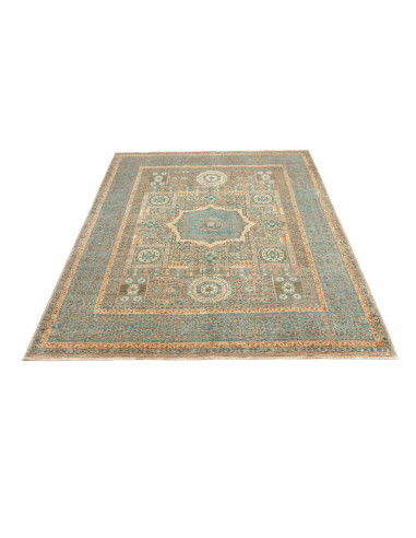 Mamlouk 147x190 Cm Mamlouk Pakistan Hand-carded Wool Cotton