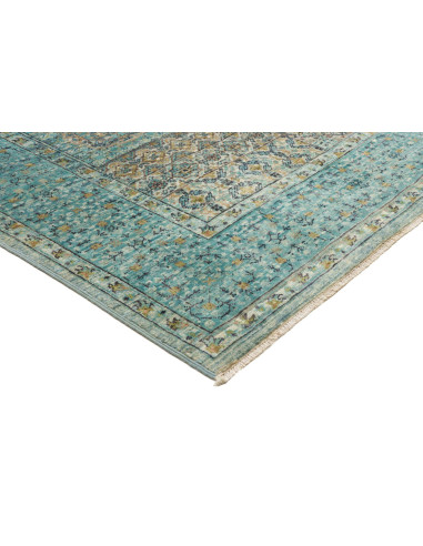 Rug Mamlouk Pakistan 147x204 Turquoise Gold